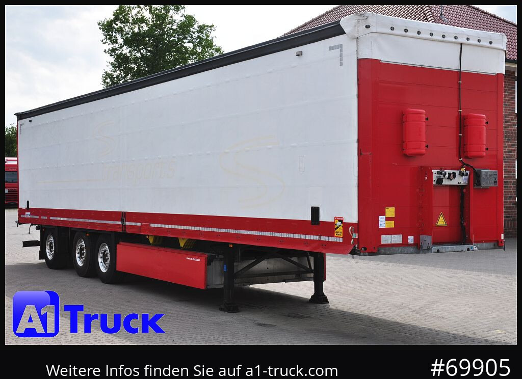 SCHMITZ SCS 24, ALU, Speed Curtain, Lift-Lenk., Staplerhalterung - Curtainsider semi-trailer: picture 1 SCHMITZ SCS 24, ALU, Speed Curtain, Lift-Lenk., Staplerhalterung - Curtainsider semi-trailer: picture 1