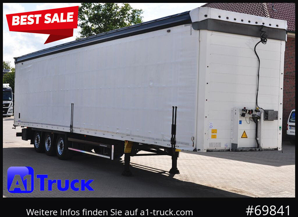 SCHMITZ SCS 24, Mega,Speed Curtain, Staplerhalterung 2900mm - Curtainsider semi-trailer: picture 1 SCHMITZ SCS 24, Mega,Speed Curtain, Staplerhalterung 2900mm - Curtainsider semi-trailer: picture 1