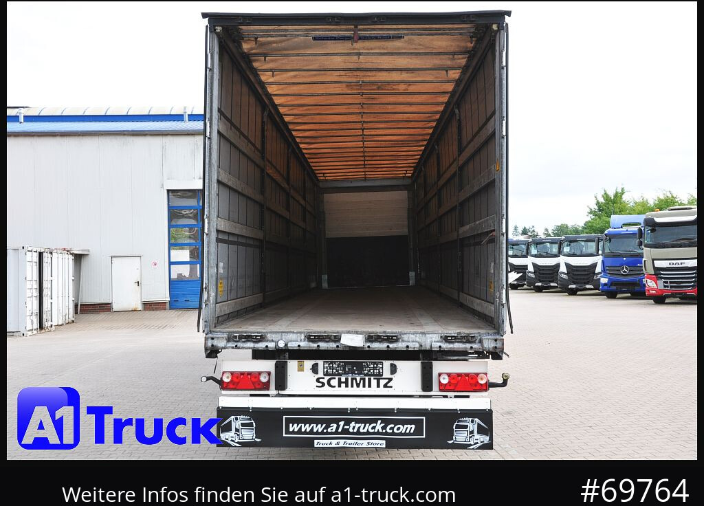SCHMITZ SD Tautliner, Coil, Code XL,verzinkt, Liftachse, 1 Vorbesitzer - Curtainsider semi-trailer: picture 4 SCHMITZ SD Tautliner, Coil, Code XL,verzinkt, Liftachse, 1 Vorbesitzer - Curtainsider semi-trailer: picture 4