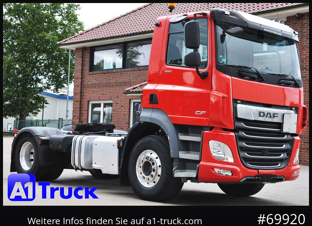 DAF CF480, SZM, Hydraulik, Aluelgen, - Tractor unit: picture 1 DAF CF480, SZM, Hydraulik, Aluelgen, - Tractor unit: picture 1