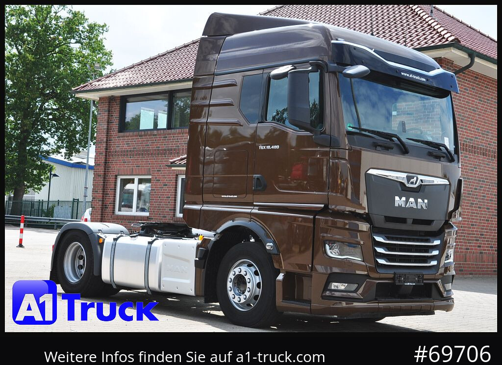 MAN TGX 18,480 BLS Intarder Standklima, Garantie - Tractor unit: picture 1 MAN TGX 18,480 BLS Intarder Standklima, Garantie - Tractor unit: picture 1