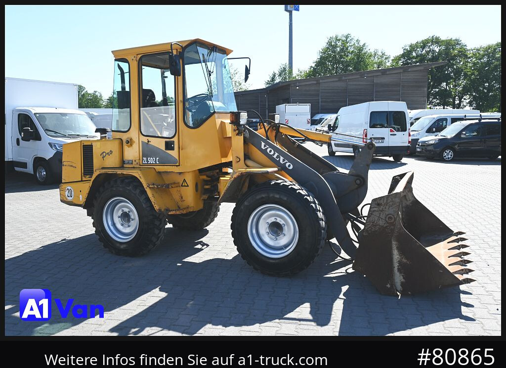 VOLVO Volvo ZL 502-C - Wheel loader: picture 1 VOLVO Volvo ZL 502-C - Wheel loader: picture 1