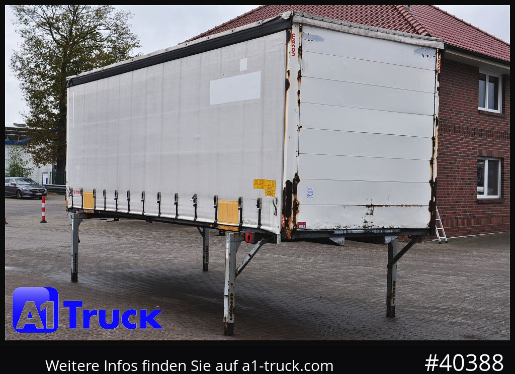 WECON WPR 745, verzinkt, 2520 innen, Code XL - Curtainside swap body: picture 1 WECON WPR 745, verzinkt, 2520 innen, Code XL - Curtainside swap body: picture 1