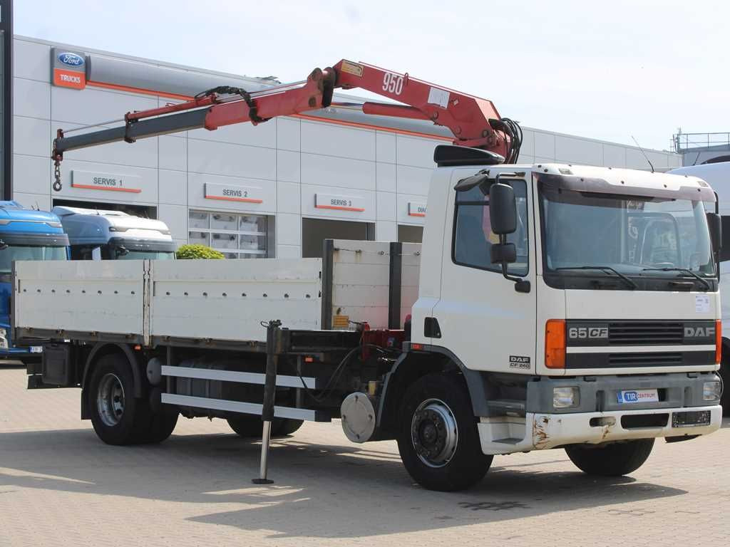 DAF CF 240, CRANE HMF 953 K2, PNEU 80% - Crane truck: picture 2 DAF CF 240, CRANE HMF 953 K2, PNEU 80% - Crane truck: picture 2