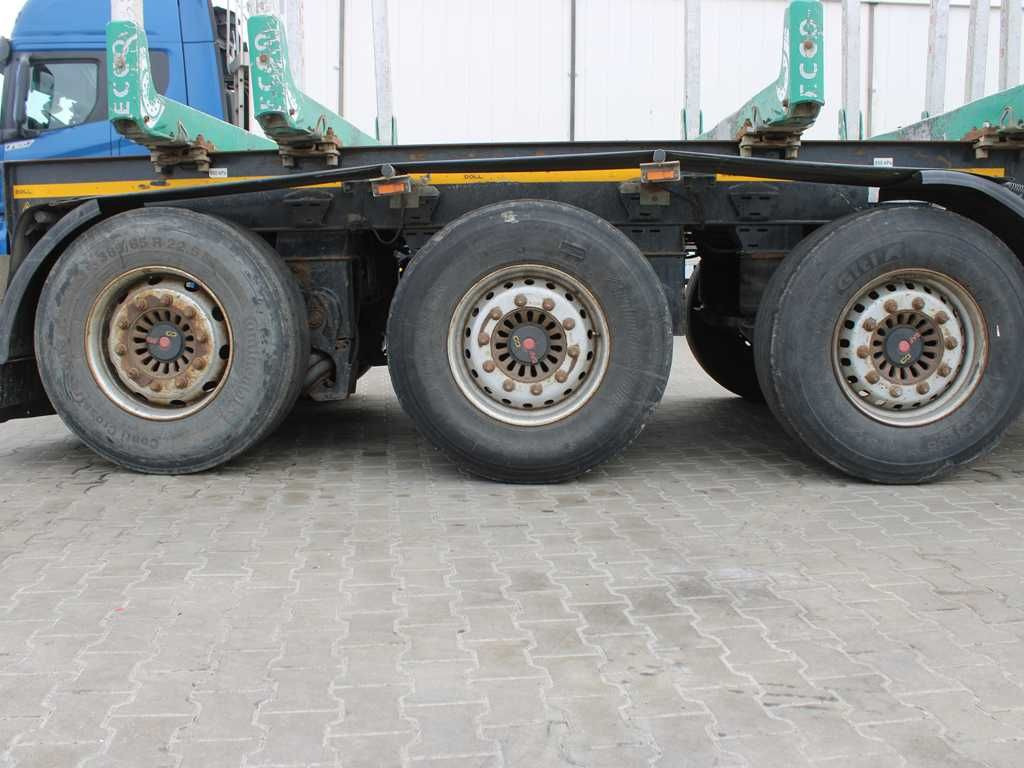 Timber semi-trailer DOLL H3S-14H9, SAF, 2X LIFTING AXLE, EXPANDABLE: picture 9