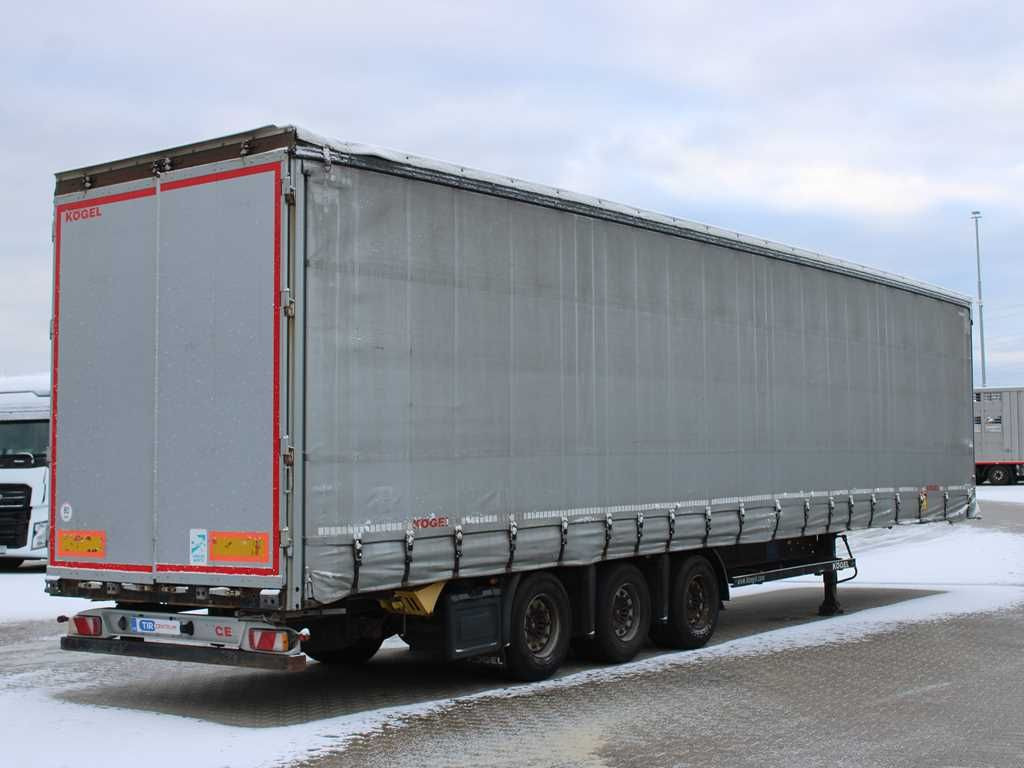 Kögel S24-1, LOWDECK, LIFTING AXLE, SAF, MULTILOCK - Curtainsider semi-trailer: picture 3 Kögel S24-1, LOWDECK, LIFTING AXLE, SAF, MULTILOCK - Curtainsider semi-trailer: picture 3