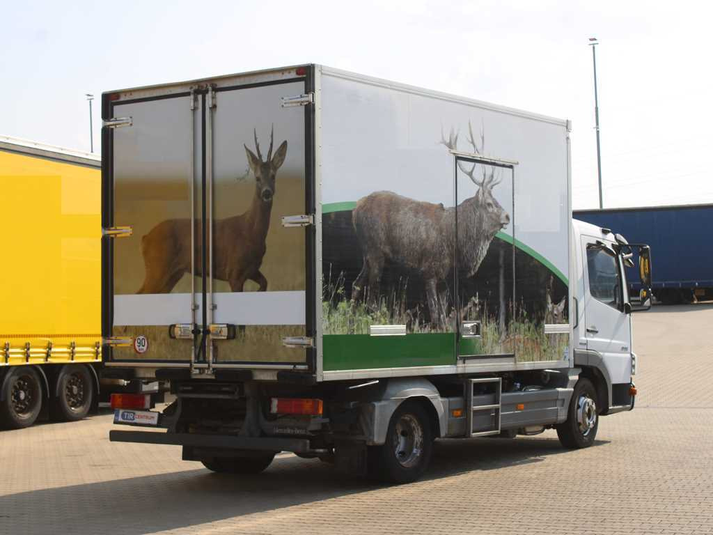 Mercedes-Benz ATEGO 816 L, MEAT IN VISU, CARRIER SUPRA 550 - Refrigerator truck: picture 4 Mercedes-Benz ATEGO 816 L, MEAT IN VISU, CARRIER SUPRA 550 - Refrigerator truck: picture 4