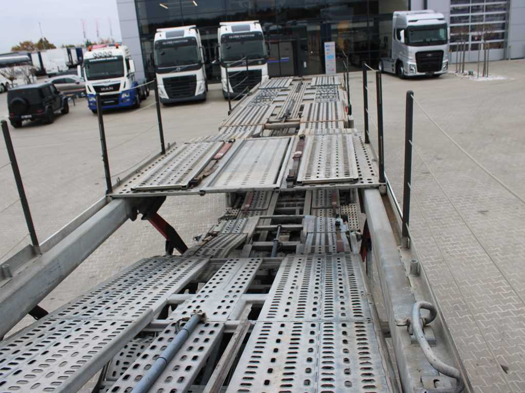 Autotransporter truck Mercedes-Benz Actros 1844, EURO 5EEV, RETARDER + KÄSSBOHRER METAGO (2006): picture 13
