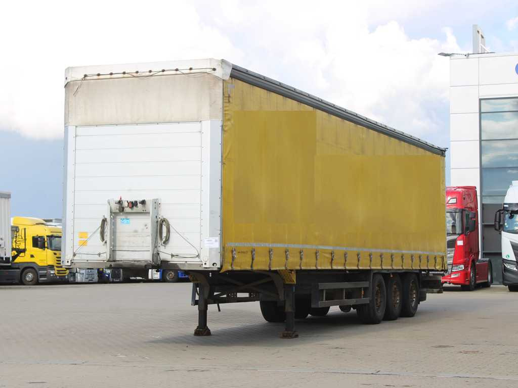 Schmitz SCS 24/L, MULTILOCK, LIFTING AXLE - Curtainsider semi-trailer: picture 1 Schmitz SCS 24/L, MULTILOCK, LIFTING AXLE - Curtainsider semi-trailer: picture 1