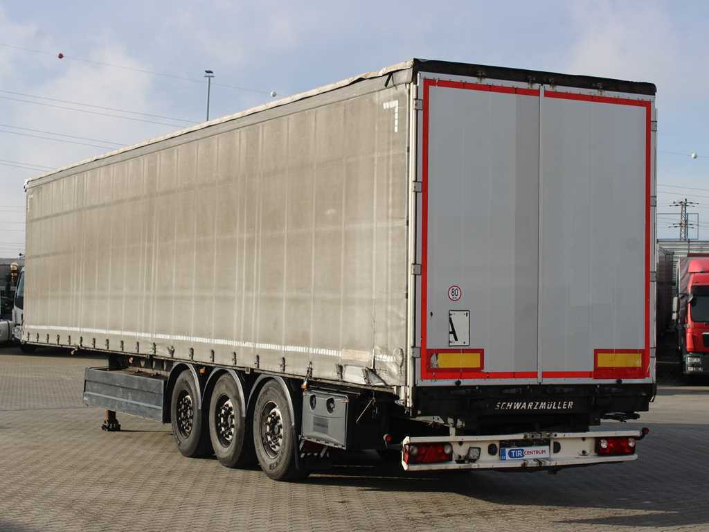 Schwarzmüller S1, LIFTING AXLE, 2X PALLET BASKET - Curtainsider semi-trailer: picture 3 Schwarzmüller S1, LIFTING AXLE, 2X PALLET BASKET - Curtainsider semi-trailer: picture 3