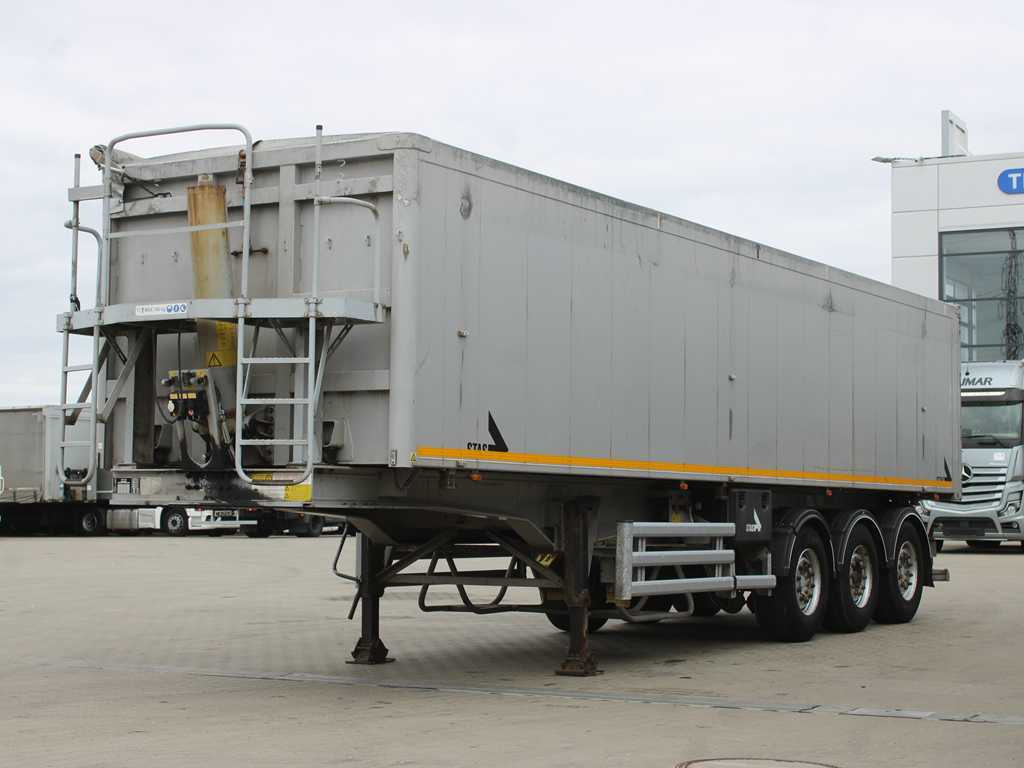 Stas SZ336K, LIFT AXLE, 50m³ - Tipper semi-trailer: picture 1 Stas SZ336K, LIFT AXLE, 50m³ - Tipper semi-trailer: picture 1