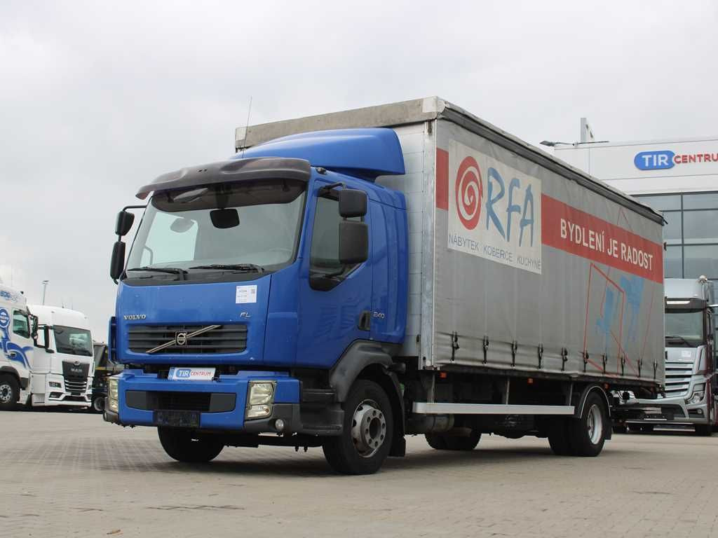 Volvo FL L 240, TAIL LIFT - Curtainsider truck: picture 1 Volvo FL L 240, TAIL LIFT - Curtainsider truck: picture 1