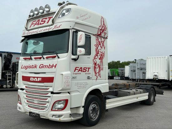 DAF XF 410 FA BDF SSC Euro 6, Retarder - Container transporter/ Swap body truck: picture 1 DAF XF 410 FA BDF SSC Euro 6, Retarder - Container transporter/ Swap body truck: picture 1