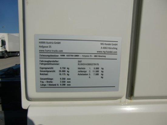 Container transporter/ Swap body truck DAF XF 480 FAR BDF SSC Euro 6 Liftachse, Retarder: picture 15 Container transporter/ Swap body truck DAF XF 480 FAR BDF SSC Euro 6 Liftachse, Retarder: picture 15