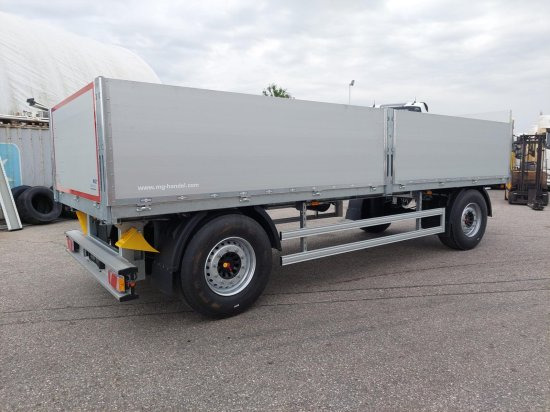 HUMBAUR Baustoffanhänger, 7,1 Meter ,Neufahrzeug, SAF-Achsen - Dropside/ Flatbed trailer: picture 4 HUMBAUR Baustoffanhänger, 7,1 Meter ,Neufahrzeug, SAF-Achsen - Dropside/ Flatbed trailer: picture 4