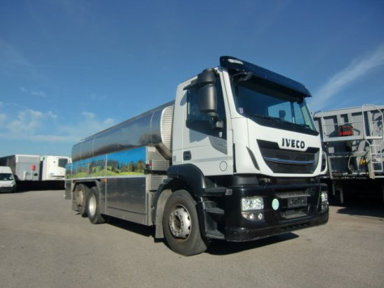 Iveco Stralis AD 260 SYS Milchtankwagen, Tankaufbau, ,Lenkachse + Liftachse, Retarder, 3 Kammern zu 5300l - Tank truck: picture 3 Iveco Stralis AD 260 SYS Milchtankwagen, Tankaufbau, ,Lenkachse + Liftachse, Retarder, 3 Kammern zu 5300l - Tank truck: picture 3