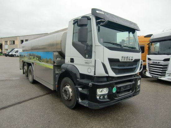 Iveco Stralis AD 260 SYS Milchtankwagen, Tankaufbau, ,Lenkachse + Liftachse, Retarder, 3 Kammern zu 5300l - Tank truck: picture 3 Iveco Stralis AD 260 SYS Milchtankwagen, Tankaufbau, ,Lenkachse + Liftachse, Retarder, 3 Kammern zu 5300l - Tank truck: picture 3