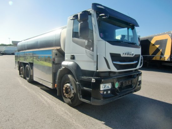 Iveco Stralis AD 260 SYS Milchtankwagen, Tankaufbau, ,Lenkachse + Liftachse, Retarder, 3 Kammern zu 5300l - Tank truck: picture 3 Iveco Stralis AD 260 SYS Milchtankwagen, Tankaufbau, ,Lenkachse + Liftachse, Retarder, 3 Kammern zu 5300l - Tank truck: picture 3