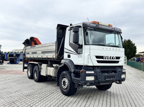 Iveco Trakker KPFC1/2A4_85_1313 Palfinger PK 16502 - Tipper: picture 1 Iveco Trakker KPFC1/2A4_85_1313 Palfinger PK 16502 - Tipper: picture 1
