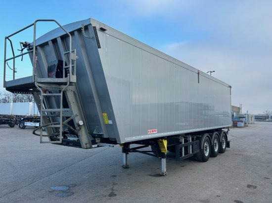 Kempf SKM 39 Alu-Kastenmulde 55m³ Rollplane - Tipper semi-trailer: picture 1 Kempf SKM 39 Alu-Kastenmulde 55m³ Rollplane - Tipper semi-trailer: picture 1