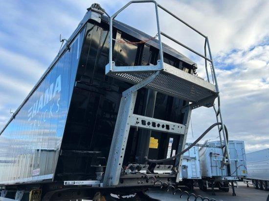 Kempf SKM AK 39 Alu-Kastenmulde 55m³ Rollplane - Tipper semi-trailer: picture 3 Kempf SKM AK 39 Alu-Kastenmulde 55m³ Rollplane - Tipper semi-trailer: picture 3