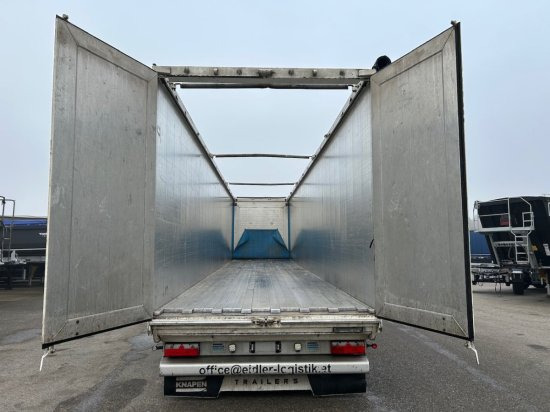Walking floor semi-trailer Knapen K100/KT01, 10 mm, Liftachse, Rollplane, Funk: picture 13