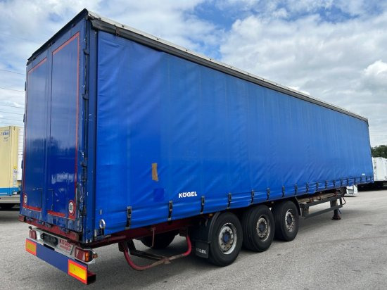 Kögel SN24, Liftachse, Edscha-Verdeck - Curtainsider semi-trailer: picture 5 Kögel SN24, Liftachse, Edscha-Verdeck - Curtainsider semi-trailer: picture 5