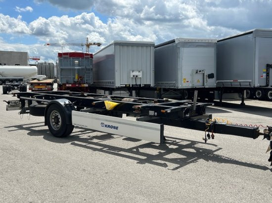 Krone 1-Achs Lafette BPW-Achse, Heckabstützung - Container transporter/ Swap body trailer: picture 4 Krone 1-Achs Lafette BPW-Achse, Heckabstützung - Container transporter/ Swap body trailer: picture 4