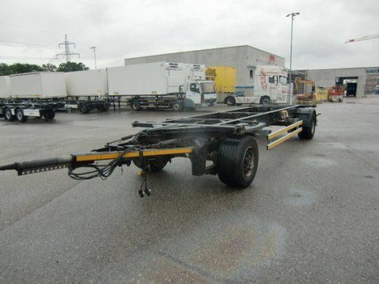 Krone AZ18, Maxi BDF-Lafette, BPW-Achsen - Container transporter/ Swap body trailer: picture 3 Krone AZ18, Maxi BDF-Lafette, BPW-Achsen - Container transporter/ Swap body trailer: picture 3
