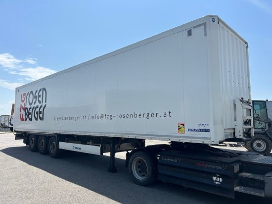 Krone SD Kofferauflieger, Liftachse - Closed box semi-trailer: picture 2 Krone SD Kofferauflieger, Liftachse - Closed box semi-trailer: picture 2