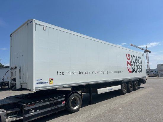 Krone SD Kofferauflieger, Liftachse - Closed box semi-trailer: picture 1 Krone SD Kofferauflieger, Liftachse - Closed box semi-trailer: picture 1