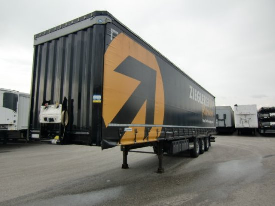 Krone SD Planenauflieger Liftachse, BPW-Achse, Palettenkasten, Edscha-Verdeck mehrere Einheiten - Curtainsider semi-trailer: picture 1 Krone SD Planenauflieger Liftachse, BPW-Achse, Palettenkasten, Edscha-Verdeck mehrere Einheiten - Curtainsider semi-trailer: picture 1