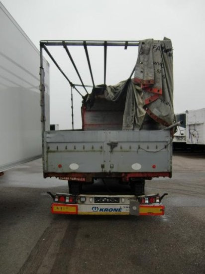 Krone ZZ/DC07 Tandem-Lafette, Standard, BPW-Achsen, Heckabstützung ohne Container - Container transporter/ Swap body trailer: picture 5 Krone ZZ/DC07 Tandem-Lafette, Standard, BPW-Achsen, Heckabstützung ohne Container - Container transporter/ Swap body trailer: picture 5