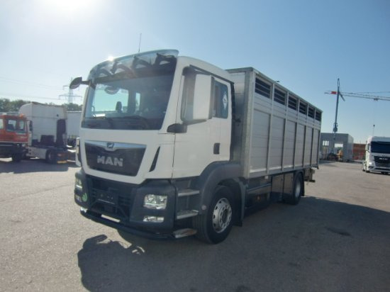 MAN TGS 18.420 Tiertransporter,Euro 6, Manual Seilwinde, el. Ladebordwand Voll Luft - Horse truck: picture 1 MAN TGS 18.420 Tiertransporter,Euro 6, Manual Seilwinde, el. Ladebordwand Voll Luft - Horse truck: picture 1