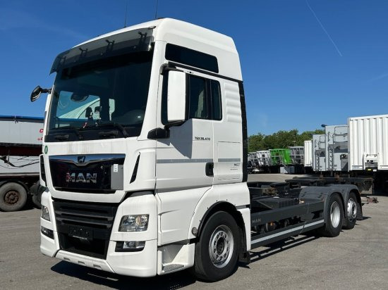 MAN TGX 26.470 XXL, 6x2, Liftachse, EURO6, Intarder, - Container transporter/ Swap body truck: picture 1 MAN TGX 26.470 XXL, 6x2, Liftachse, EURO6, Intarder, - Container transporter/ Swap body truck: picture 1