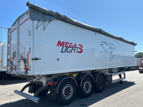 MEGA Light Alu-Kippmulde 55m³, Kombiklappe, SAF-Achsen, 1-A Liftachse, Rollplane - Tipper semi-trailer: picture 5 MEGA Light Alu-Kippmulde 55m³, Kombiklappe, SAF-Achsen, 1-A Liftachse, Rollplane - Tipper semi-trailer: picture 5