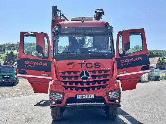Mercedes-Benz ACTROS 6x4 DONAR 5810K ? Hack-LKW / Mobilhacker | TCS Umwelttechnik - Wood chipper, Truck: picture 4 Mercedes-Benz ACTROS 6x4 DONAR 5810K ? Hack-LKW / Mobilhacker | TCS Umwelttechnik - Wood chipper, Truck: picture 4