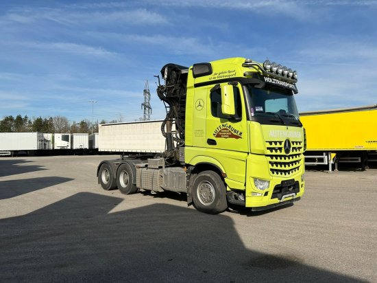 Mercedes-Benz Actros 3363 6x4, Palfinger Epsilon Kran - Timber truck, Crane truck: picture 3 Mercedes-Benz Actros 3363 6x4, Palfinger Epsilon Kran - Timber truck, Crane truck: picture 3