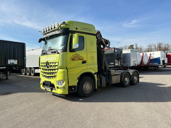 Mercedes-Benz Actros 3363 6x4, Palfinger Epsilon Kran - Timber truck, Crane truck: picture 1 Mercedes-Benz Actros 3363 6x4, Palfinger Epsilon Kran - Timber truck, Crane truck: picture 1
