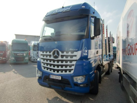 Mercedes-Benz Arocs 3353 6x4 Holztransp., Palfinger Kran Epsilon - Timber truck, Crane truck: picture 3 Mercedes-Benz Arocs 3353 6x4 Holztransp., Palfinger Kran Epsilon - Timber truck, Crane truck: picture 3