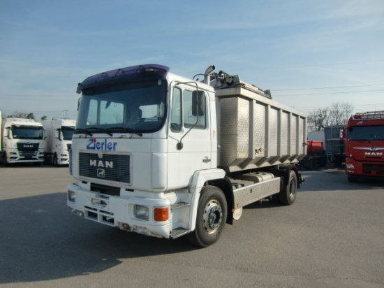 MAN 19.342 Tierkörperverwertung Sonderaufbau, Blattgefedert - Municipal/ Special vehicle, Truck: picture 1 MAN 19.342 Tierkörperverwertung Sonderaufbau, Blattgefedert - Municipal/ Special vehicle, Truck: picture 1