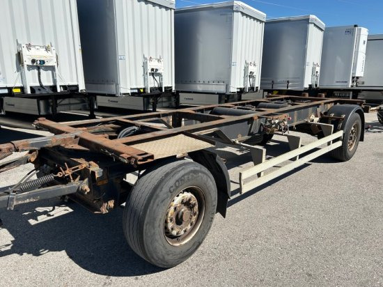 Renders Standard-Lafette BDF, BPW-Achsen - Container transporter/ Swap body trailer: picture 2 Renders Standard-Lafette BDF, BPW-Achsen - Container transporter/ Swap body trailer: picture 2