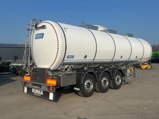 Romex R-31, Lebensmitteltankauflieger 31000l 3 Kammern - Tank semi-trailer: picture 2 Romex R-31, Lebensmitteltankauflieger 31000l 3 Kammern - Tank semi-trailer: picture 2