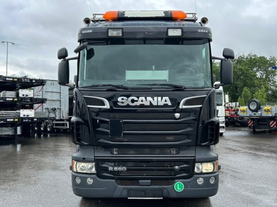 Scania R560 8x2, Schrottkran, E5, Lenk-Lift-Achse - Hook lift truck, Crane truck: picture 2 Scania R560 8x2, Schrottkran, E5, Lenk-Lift-Achse - Hook lift truck, Crane truck: picture 2