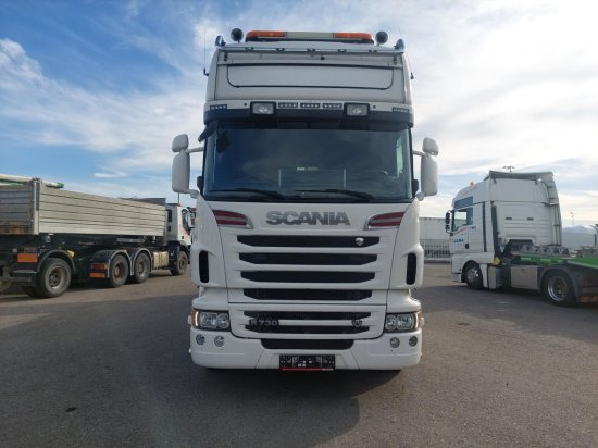 Scania R730 6x4 Pritsche, Voll-Luft Palfinger PK27002 Kran Retarder, Alu-Felgen, - Dropside/ Flatbed truck, Crane truck: picture 2 Scania R730 6x4 Pritsche, Voll-Luft Palfinger PK27002 Kran Retarder, Alu-Felgen, - Dropside/ Flatbed truck, Crane truck: picture 2