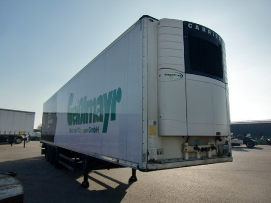Schmitz SKO 24 Kühlauflieger, Carrier Vector 1550 Liftachse - Isothermal semi-trailer: picture 1 Schmitz SKO 24 Kühlauflieger, Carrier Vector 1550 Liftachse - Isothermal semi-trailer: picture 1