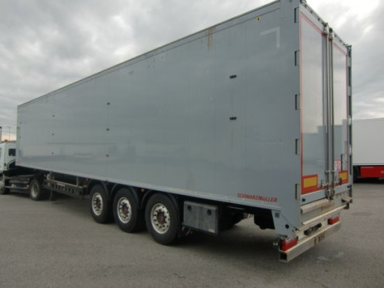 Schwarzmüller J Serie, Liftachse, Funk, SAF-Achsen - Walking floor semi-trailer: picture 4 Schwarzmüller J Serie, Liftachse, Funk, SAF-Achsen - Walking floor semi-trailer: picture 4