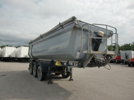Schwarzmüller Kippmulde 25m³, SAF, Rollplane, Podest, HYVA - Tipper semi-trailer: picture 3 Schwarzmüller Kippmulde 25m³, SAF, Rollplane, Podest, HYVA - Tipper semi-trailer: picture 3