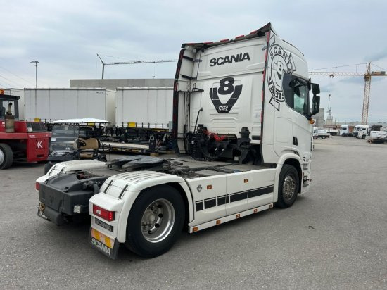 Scania R650 4x2, E6d, Leder, Voll-Luft, Standklima, Schubbodenhydraulik, Opticruse - Tractor unit: picture 4 Scania R650 4x2, E6d, Leder, Voll-Luft, Standklima, Schubbodenhydraulik, Opticruse - Tractor unit: picture 4