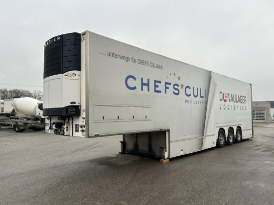 VAN ECK PT3ZI Doppeldecker, Kühlkofferauflieger, Carrier Vector 1850, - Isothermal semi-trailer: picture 1 VAN ECK PT3ZI Doppeldecker, Kühlkofferauflieger, Carrier Vector 1850, - Isothermal semi-trailer: picture 1